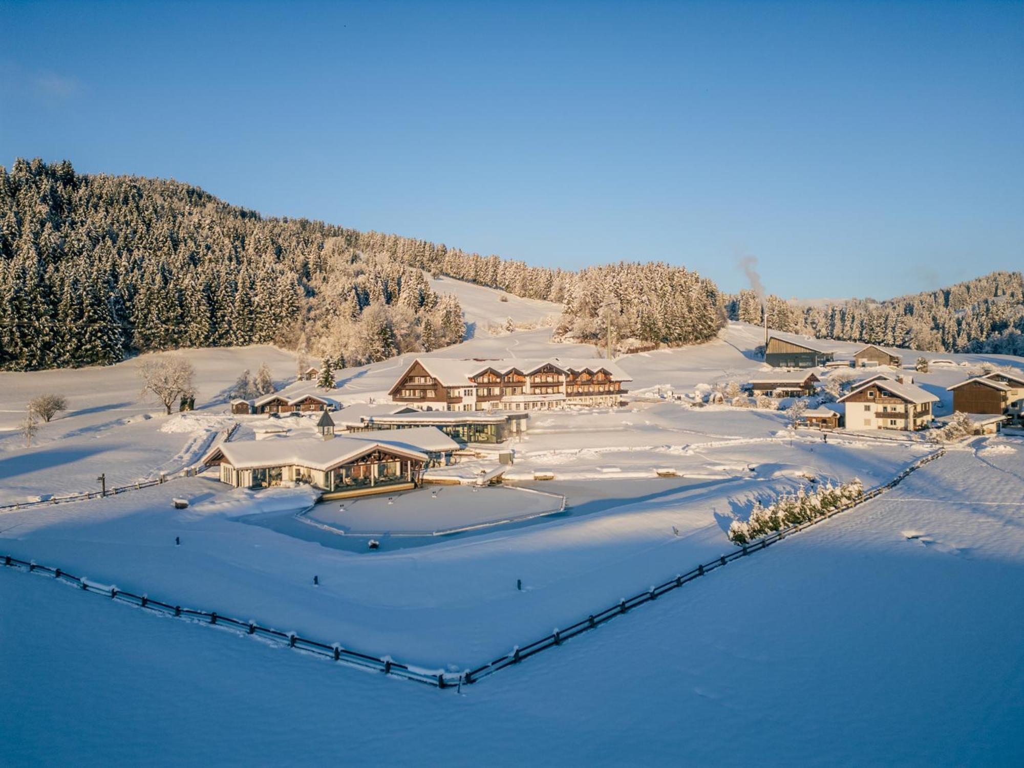Haubers Naturresort Gutshof Oberstaufen Exterior photo